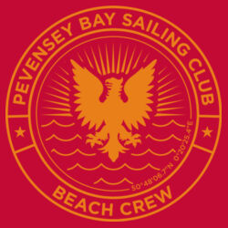 PBSC Beach/Surf T-shirt - Red Design