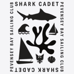 Shark Large Print T-shirt Design