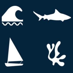Shark Senior Left Chest T-shirt Design