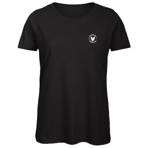 Ladies Printed T-Shirt - Black Thumbnail