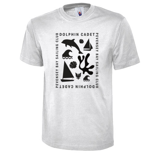 Dolphin Large Print T-shirt Thumbnail